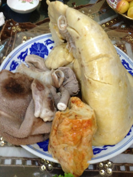 新疆美食白水羊杂