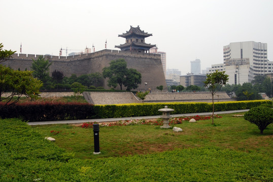 西安旅游 西安风景 西安东门