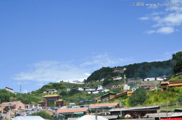 郎木寺镇 风光 风景