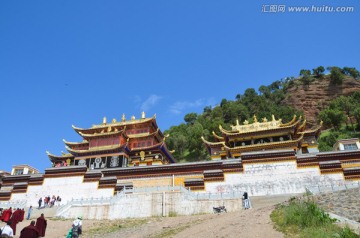 郎木寺 寺庙 甘南风光