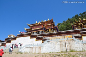 郎木寺 寺庙 建筑