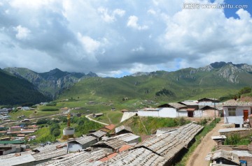 郎木寺镇 藏式民居 房屋