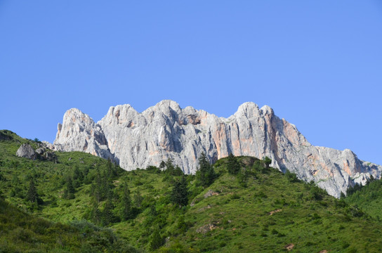 扎尕那 非著名山峰