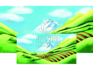雪山農(nóng)田