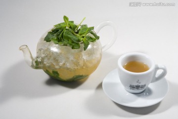 薄荷冰茶