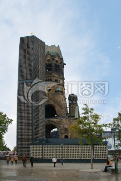 柏林威廉一世纪念教堂新教堂钟楼