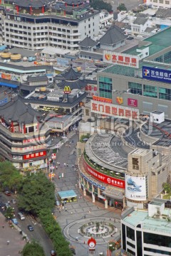 深圳老东门商业区俯瞰