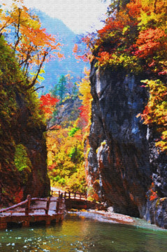 風(fēng)景油畫