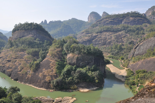 天游峰山水美景