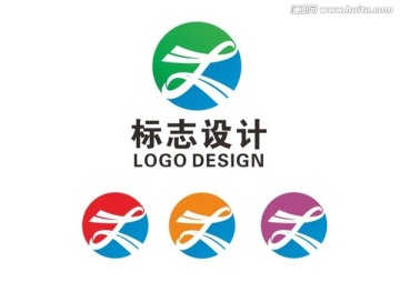 公司标志设计 K字母logo