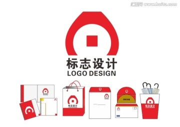 公司標志設計 A字母logo
