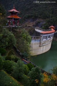 水庫 亭子