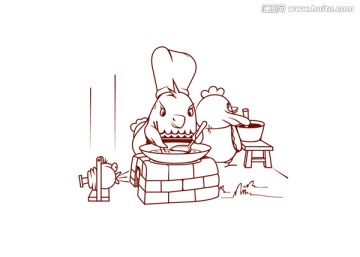 廚房漫畫