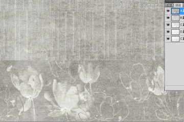 進口灰色石材噴墨紋理（通道分色