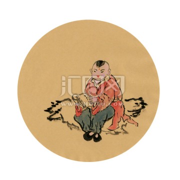 小孩看書