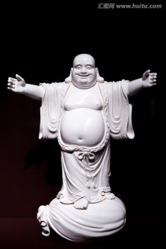 弥勒佛 佛像 德化窑瓷佛像