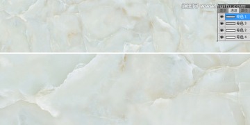 雪山蓮石材噴墨紋理（通道分色）