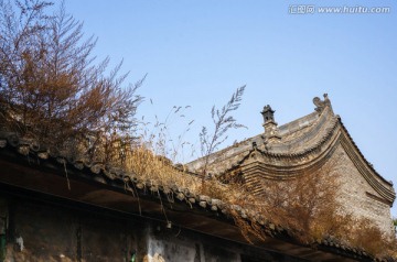 古老的房顶