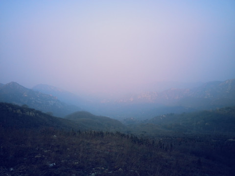 封龙山景色