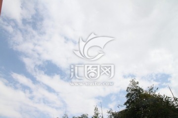 藍天白云