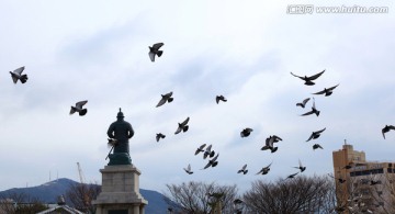 韩国釜山龙头山公园