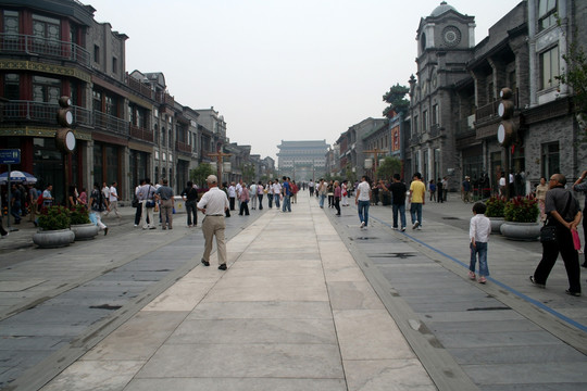 北京 大栅栏 商业街
