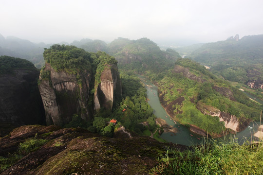 福建武夷山水风光