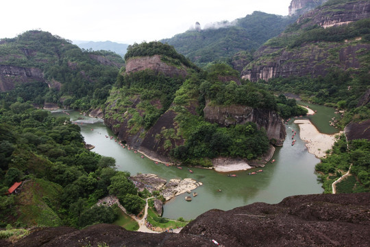 福建武夷山水风光