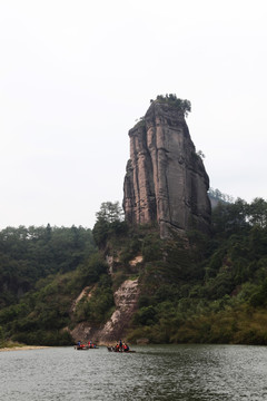 福建武夷山玉女峰风光