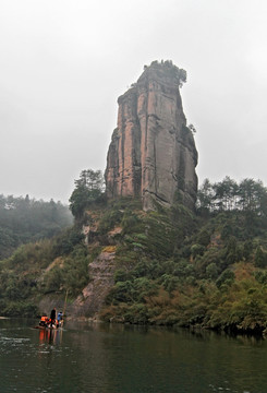 福建武夷山玉女峰风光