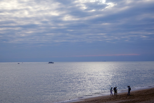 三亚湾海滨风光