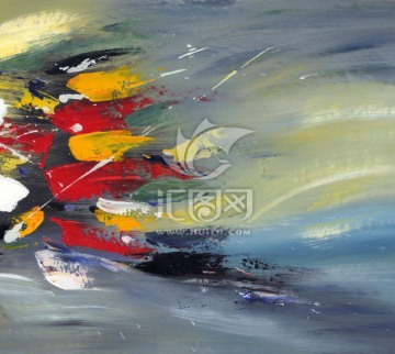 抽象油畫(huà) 無(wú)框畫(huà) 抽象畫(huà)涂鴉