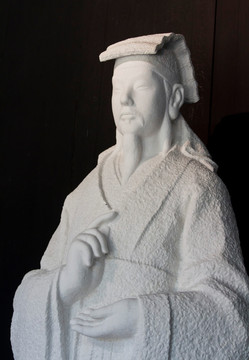 王羲之雕塑像