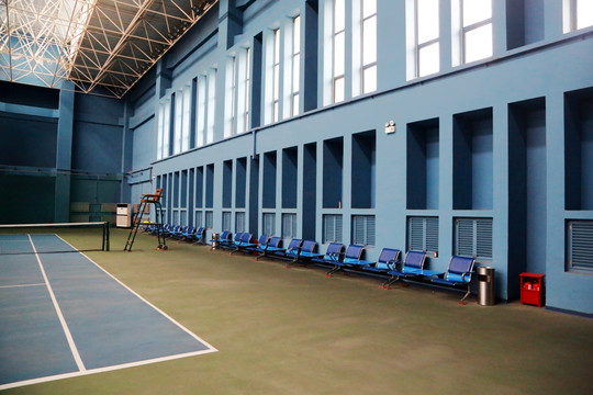 室内网球场 网球场 体育场 网