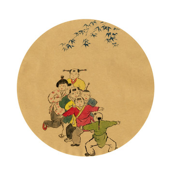 童年 捉迷藏 中國風(fēng) 游戲