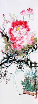 原創(chuàng)寫(xiě)意牡丹