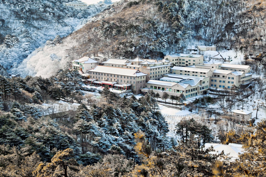 黄山风光 冬雪 冬景