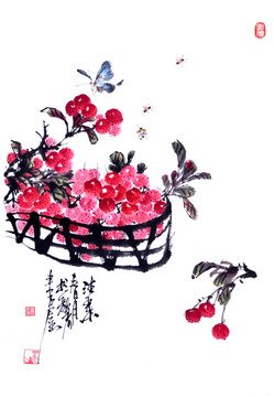原創(chuàng)寫(xiě)意水墨畫(huà)