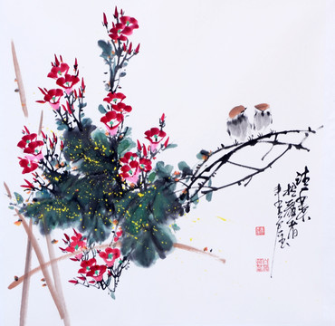 原創(chuàng)寫意水墨畫