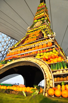水果埃菲尔铁塔