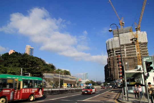 香港尖沙咀街景