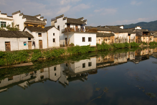 安徽黄山呈坎古村