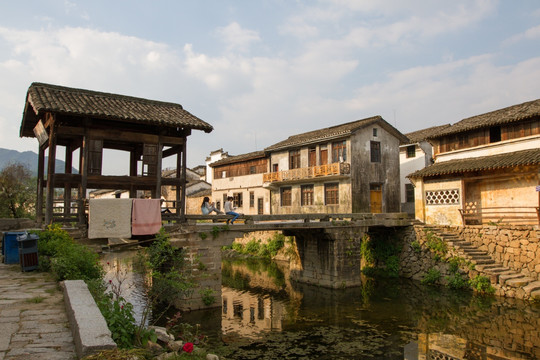 安徽黄山呈坎古村