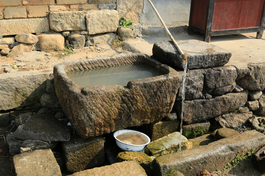 石头水槽洗菜池