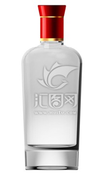 玻瓶效果圖