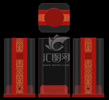 透明盒效果圖