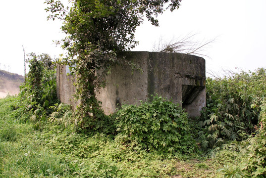 广阳岛机场碉堡