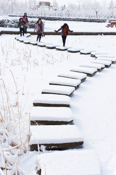 踏雪 赏雪 小路