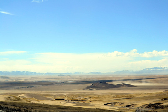 西藏风光 沙漠