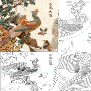 百鳥朝鳳 路徑